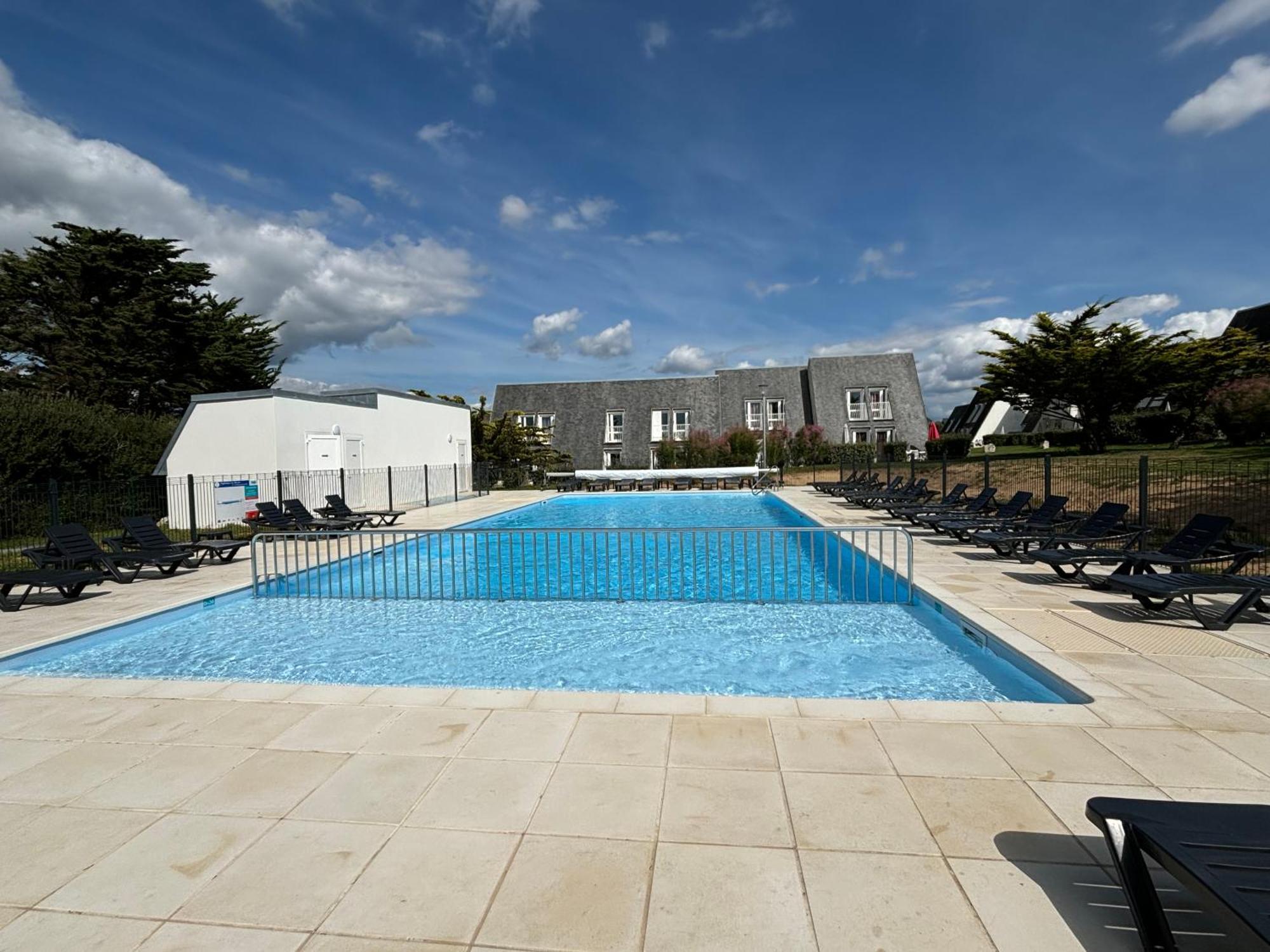 Maisonnette T2 Bord De Mer Guidel Plage Extérieur photo